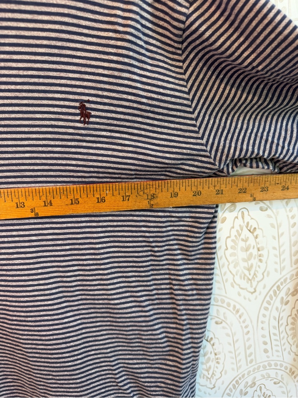 Polo by Ralph Lauren Striped Cotton Turtleneck size Large - Picture 7 of 9